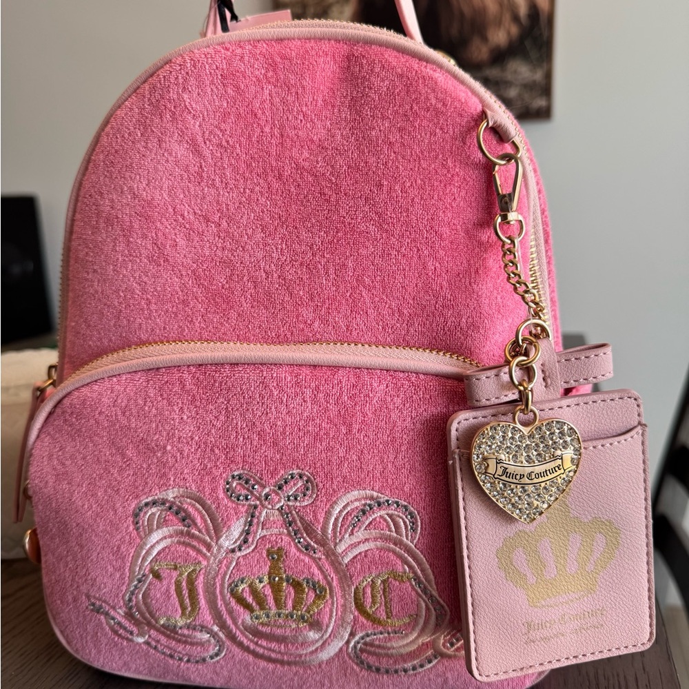 Juicy Couture Lovers Club Pink Backpack NWT